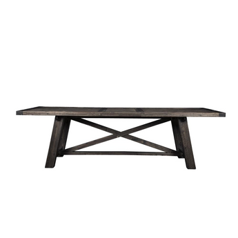 Newberry Extension Dining Table, Salvaged Grey
