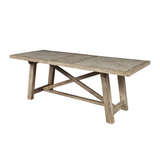Newberry Extension Dining Table, Weathered Natural