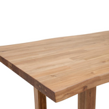 Windsor 79" Live-Edge Dining Table