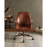 Hamilton Executive Office Chair, Cocoa Top Grain Leather