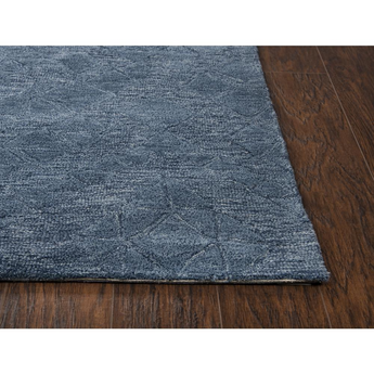 Emerson Blue 8' x 10' Hand-Tufted Rug- ES1012