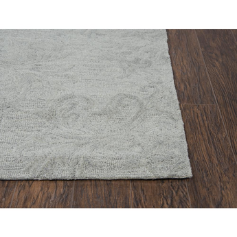 Emerson Gray 5' x 8' Hand-Tufted Rug- ES1001