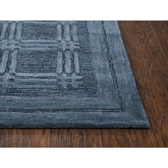 Emerson Blue 10' x 13' Hand-Tufted Rug- ES1007