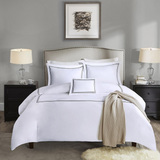 100% Cotton Sateen Embroidered Comforter Set,MPS10-088