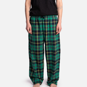 Matching Human Pajama - Plaid Green