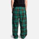 Matching Human Pajama - Plaid Green