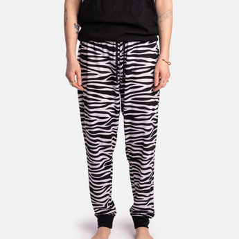 Matching Human Pajama - Zebra