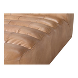 Ramsay Leather Chaise Tan