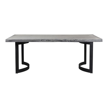 BENT DINING TABLE EXTRA SMALL WEATHERED GREY