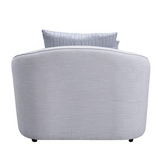 Mahler II Beige Linen Chair w/2 Pillows