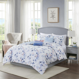 100% Cotton Sateen Printed 5pcs Comforter Set,HH10-1789