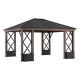 Sunjoy SummerCove 13 ft. x 15 ft. Hardtop Gazebo