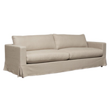 Savannah Slip-Cover Sofa in Sand Natural Linen by Diamond Sofa