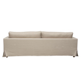 Savannah Slip-Cover Sofa in Sand Natural Linen by Diamond Sofa