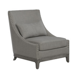 Harlequin Upholstered Accent Chair - Weathered