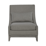 Harlequin Upholstered Accent Chair - Weathered