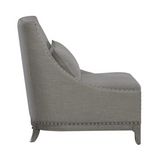 Harlequin Upholstered Accent Chair - Weathered