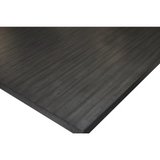 Solid Wood Dining Table with Leaf extension in Dark Gray