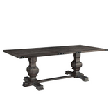 Manchester Dining Table, Charcoal