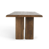 Holmes 80" Mango Wood Dining Table in Brown