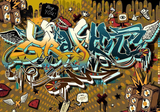 Carta da parati graffiti street art - That's cool