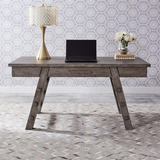 Modern Farmhouse Writing Desk, W60 x D28 x H30, Dusty Charcoal