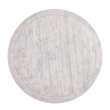 Quincy 55" Round Dining Table Nordic Ivory