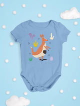 Kangaroo Doodle Style Safari Bodysuit -Image by Shutterstock