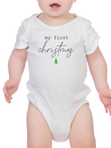 My First Christmas. Bodysuit -SmartPrintsInk Designs