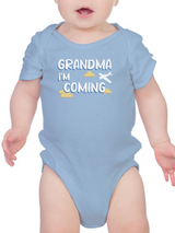 Coming Granda, Quote Bodysuit Baby's -SmartPrintsInk Designs