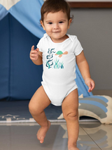 Fairytale Sea Turtle Kiddie Art Bodysuit -Image by Shutterstock