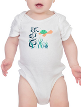 Fairytale Sea Turtle Kiddie Art Bodysuit -Image by Shutterstock