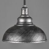 Silver Ceiling Pendant Retro Lamp Industrial Loft Chandelier~3158