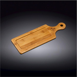 Bamboo Tray 11" X 3.75" | For Appetizers / Barbecue / Burger Sliders