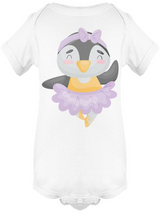 Penguin Ballerina  Bodysuit Baby's -Image by Shutterstock