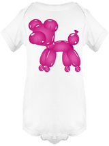 Pink Balloon  Bodysuit Baby's -Image by Shutterstock