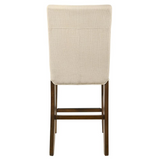 Levi Fabric Counter Stool, (Set of 2), Summit Linen