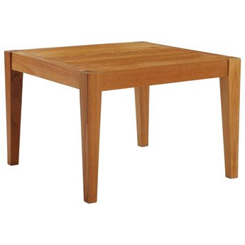 Northlake Outdoor Patio Premium Grade A Teak Wood Side Table - Natural EEI-3431-NAT