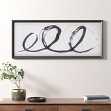 Contrast Black Framed Graphic Wall Art
