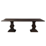 Toulon 98In Vintage Brown Rectangle Dining Table