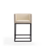 Embassy Counter Stool in Cream and Black