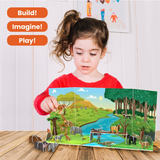 Skillmatics STEM Building Toy : My World Amazing Animals | Gifts for Kids Ages 3-7 | Fun Learning & Educational Playset for Preschool Kids