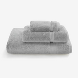 100% Turkish Cotton Solid Bath Towel Grey 30x58"