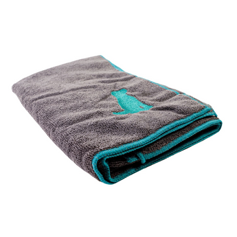 QuickDry Microfiber Dog Bath Towel