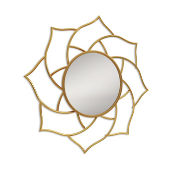 Charlotte Gold Metal Mirror