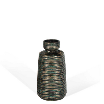 Makari Metal Vase, Small