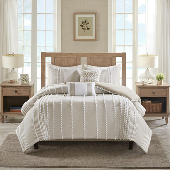 100% Cotton Yarn Dyed Tufted Comforter Mini Set,HH10-1690