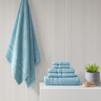 100% Turkish Cotton 6pcs Towel Set, 5DS73-0233
