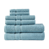 100% Turkish Cotton 6pcs Towel Set, 5DS73-0233