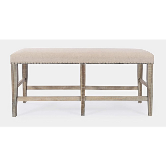 Fairview Backless Counter Height Bench, Ash